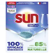 Sun tabs tout en 1 regular x 86 - 1.419kg