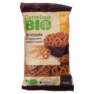 Carrefour bio bretzels à l'épeautre et au sésame bio 150g