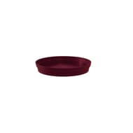 Soucoupe toscane diam 18.5 cm - bourgogne