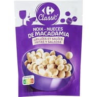 Carrefour classic' noix de macadamia grillées salées 100g