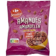 Carrefour sensation amandes fumées 100g