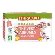 Ethiquable thé vert agrumes bio 36g