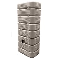 Recuperateur a eau mural dune 320 litres grege avec couv et accessoire