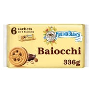 Mulino bianco baiocchi nocciola snack 336g