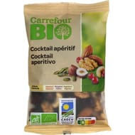 Carrefour bio fruits secs cocktail apéritif 125g