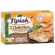 Tipiak 2 galettes champignons jambon emmental 250 g