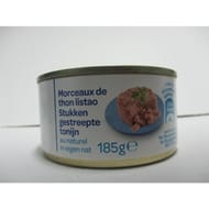 Morceaux de thon listao naturel 1/4 170g