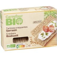 Carrefour bio tartines sarrasin bio 150g