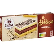 Carrefour extra gâteaux Il Délicio 182g