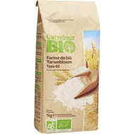 Carrefour bio farine de blé type 65 bio 1kg