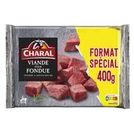 Viande pour fondue format spécial 400g Charal