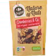 Carrefour original cranberries & co 180g