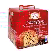 Del duca panettone avec pépites de chocolat fondante 750g