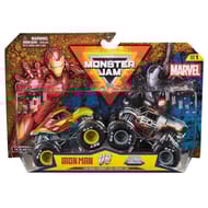 Pack de 2 véhicules Marvel die cast 1:64 monster jam