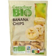 Carrefour bio chips banana 125g