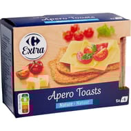 Carrefour extra apéro toasts nature 100g