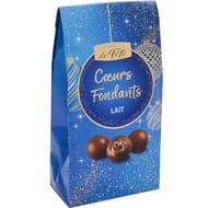 Esprit de fête coeurs fondants lait 144g
