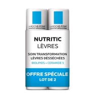 La roche posay nutritic lèvres x2