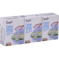 Simpl crème légère fluide 15%mf 3x20cl