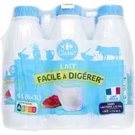 Carrefour classic lait sans lactose 6x1l