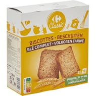 Carrefour classic' biscottes blé complet 300g