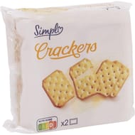 Simpl crackers salés 2x100g