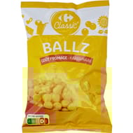 Carrefour classic' biscuits apéritif ballz fromage 75g