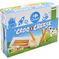 Carrefour Classic' Croq & Cheese 8x35g