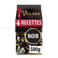 Villars assortiment de mini chocolats noirs 500g