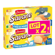 Brossard savane lot 2 pocket yaourt x7 210g