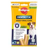 Pedigree dentastix pour chien (5-10kg) bâtonnets au poulet 110g