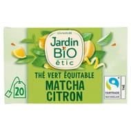 Jardin bio étic thé vert citron bio 30g