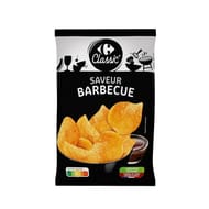 Carrefour classic' chips saveur barbecue 135g