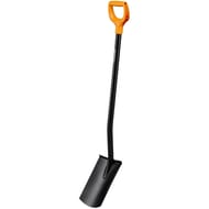 Bêche à bord arrondi Solid 117cm Manche Métal
