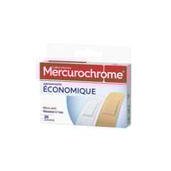 Mercurochrome pansement économique x20