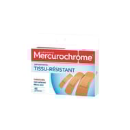 Mercurochrome pansement tissu résistant x40