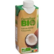 Carrefour bio lait coco bio 330ml