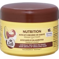 Carrefour soft masque cheveux nourrissant 300ml