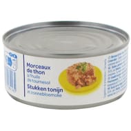 Morceaux de thon à l 'huile de tournesol 104g