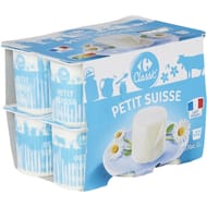 Carrefour classic petit suisse 10%mg 12x60g