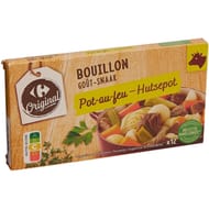 Carrefour original bouillon goût pot-au-feu 12x10g