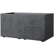 Muret millennium r anthracite a reserve d'eau 79cm