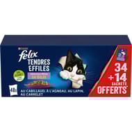 Félix tendres effiles en gelee selection mixte lapin 48x85G (34+14)