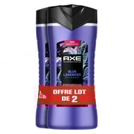 Axe gel douche blue lavender 2x300ml