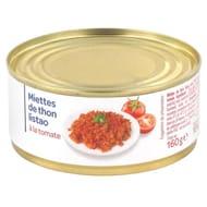 Miettes de thon tomate 104g