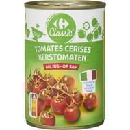 Carrefour classic' tomates cerises au jus 240g