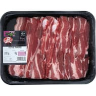 Poitrine de porc label rouge 600g Carrefour Sélection