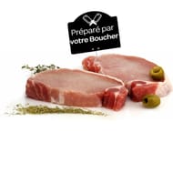 Côte de porc sans os label rouge x2 300g Carrefour Sélection