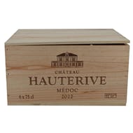 Médoc Rouge Château Hauterive 13% Vol. 6 x 75 cl