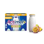 Actimel triple action peche passion 6x100g